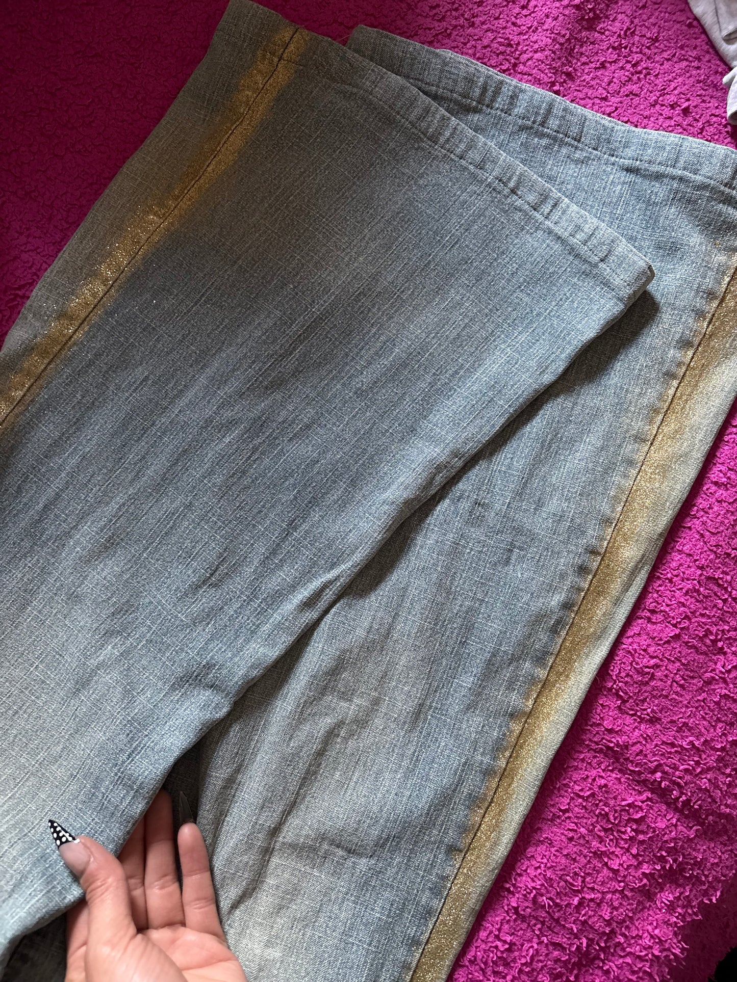 2000s Eva low rise flared jeans