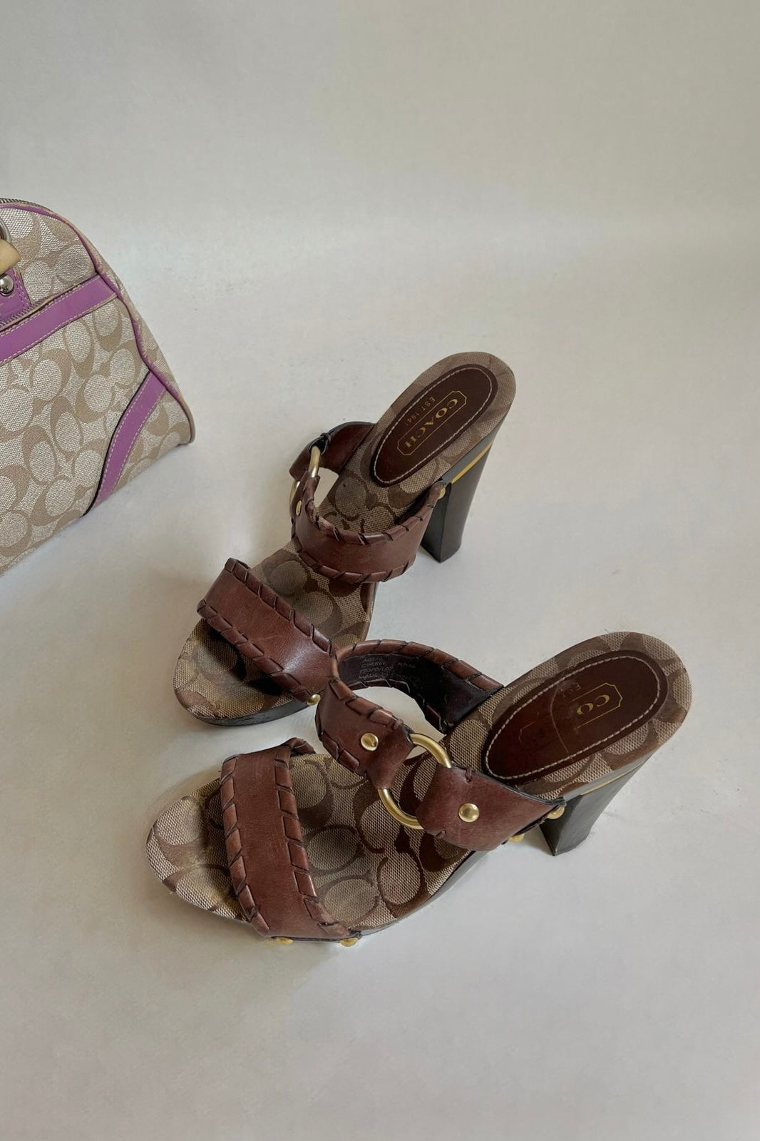 Coach vintage heels