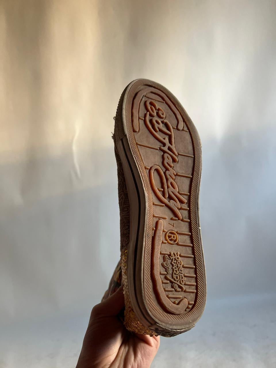 Ed Hardy 2000s lace up shoes