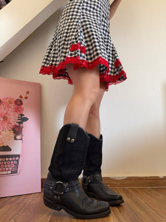 Vintage Matterhorn cowboy leather boot