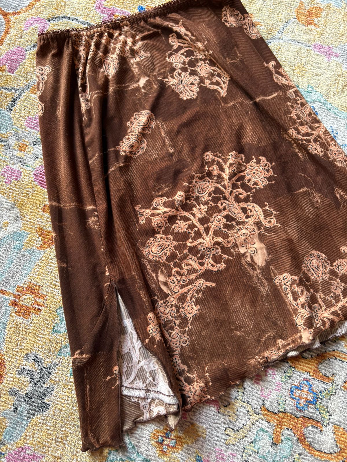 2000s midi skirt