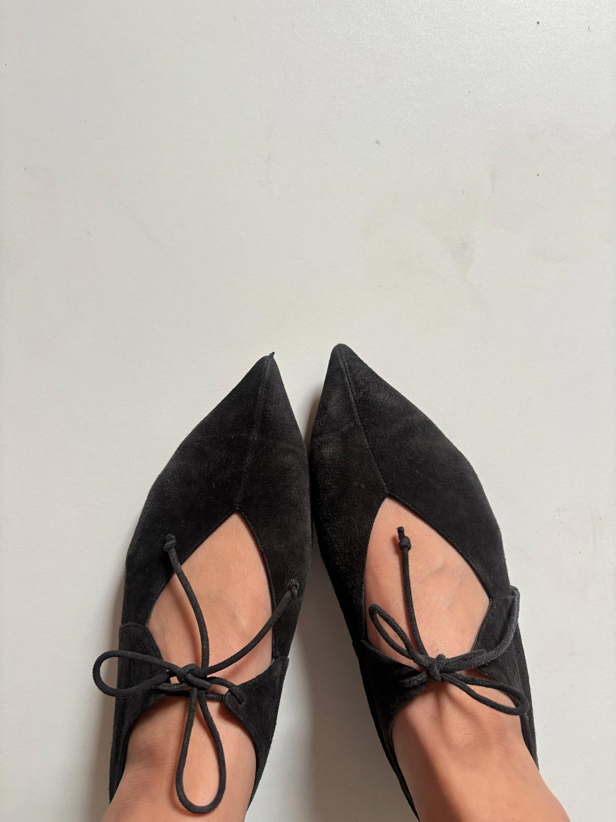 Celine suede flats