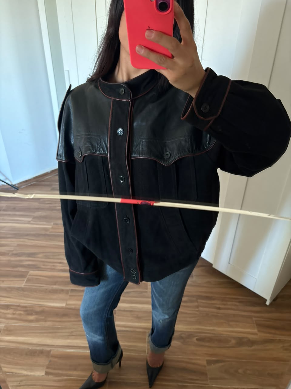 Vintage 70s/90s rare Saint Laurent leather jacket