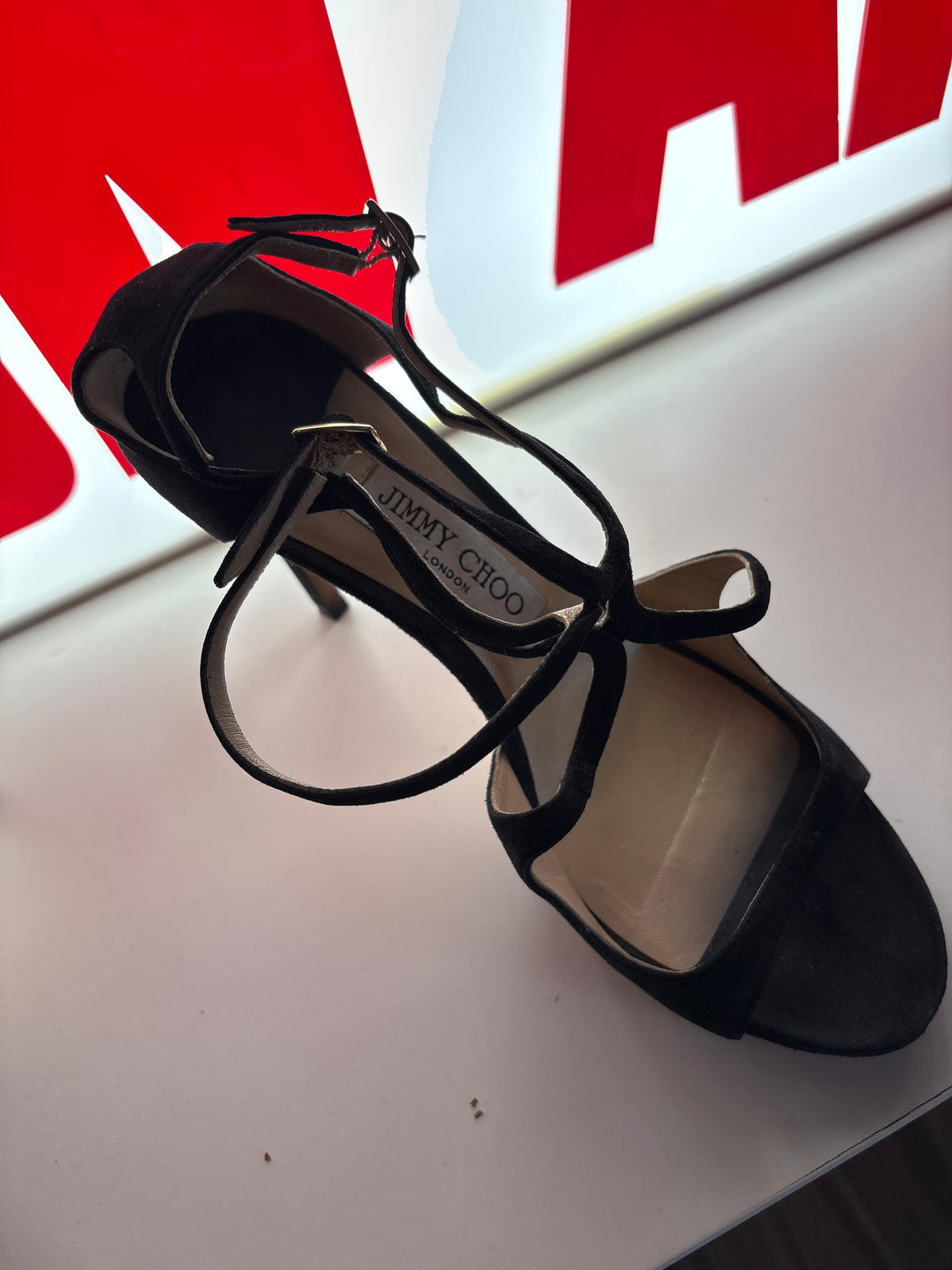 Jimmy Choo strappy heels