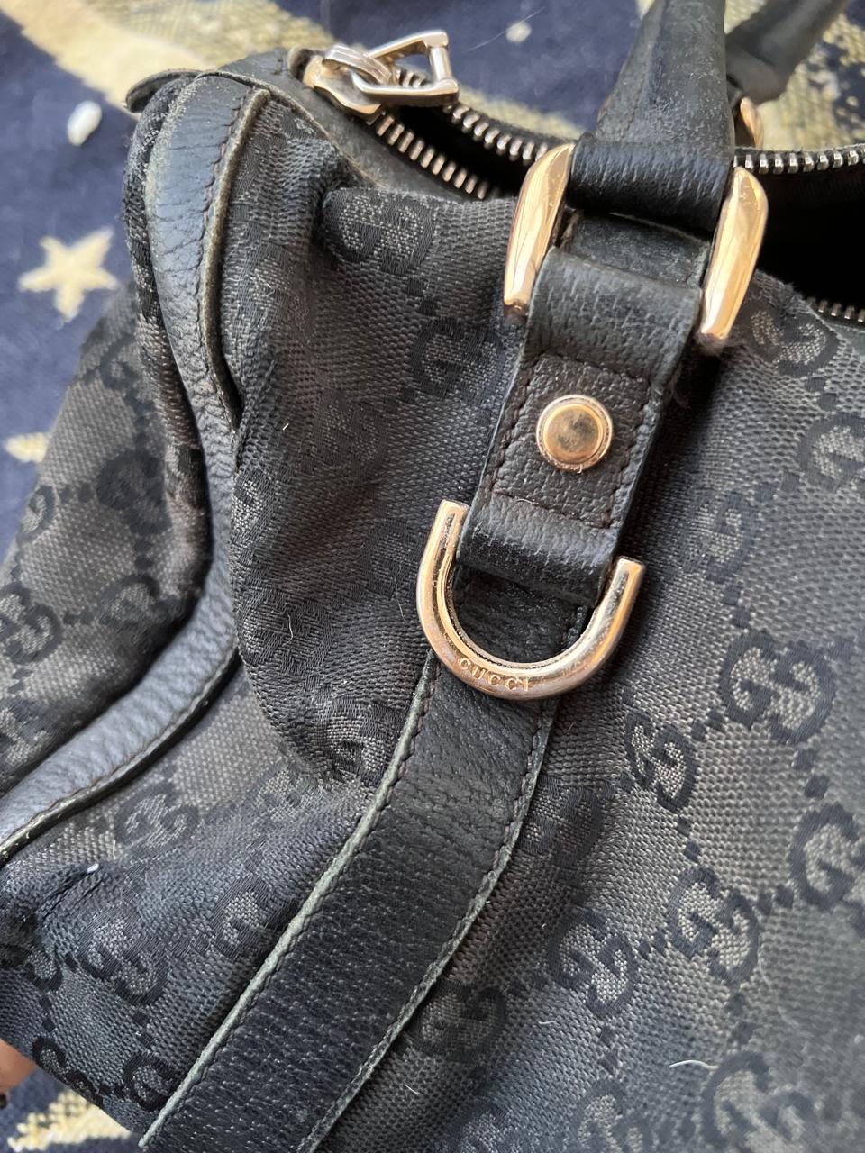 Gucci Abbey Boston GG canvas handbag
