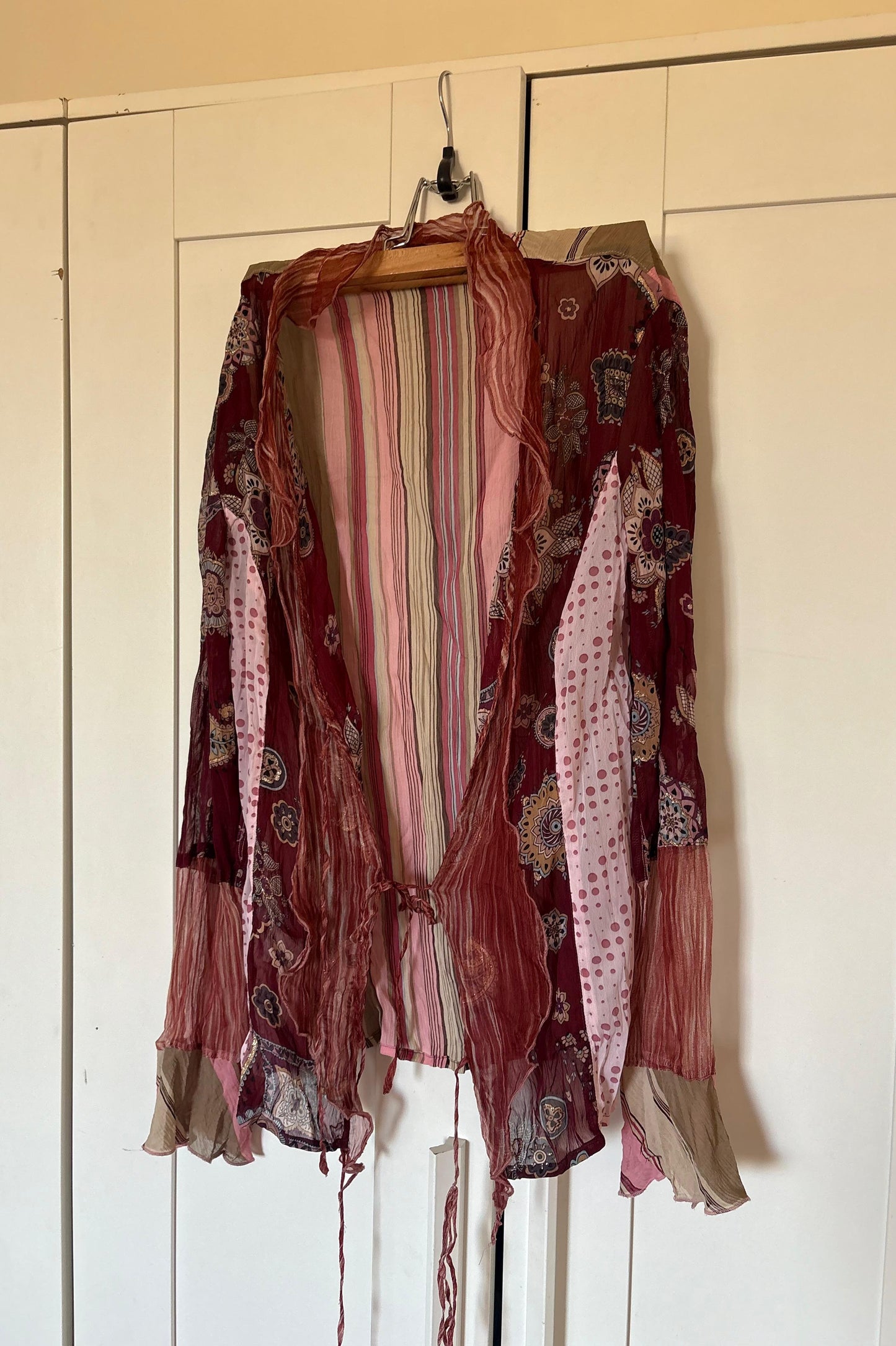 Floral patchwork chemise