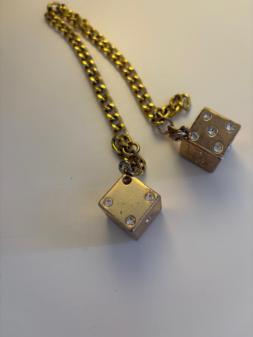 Dior bag charm