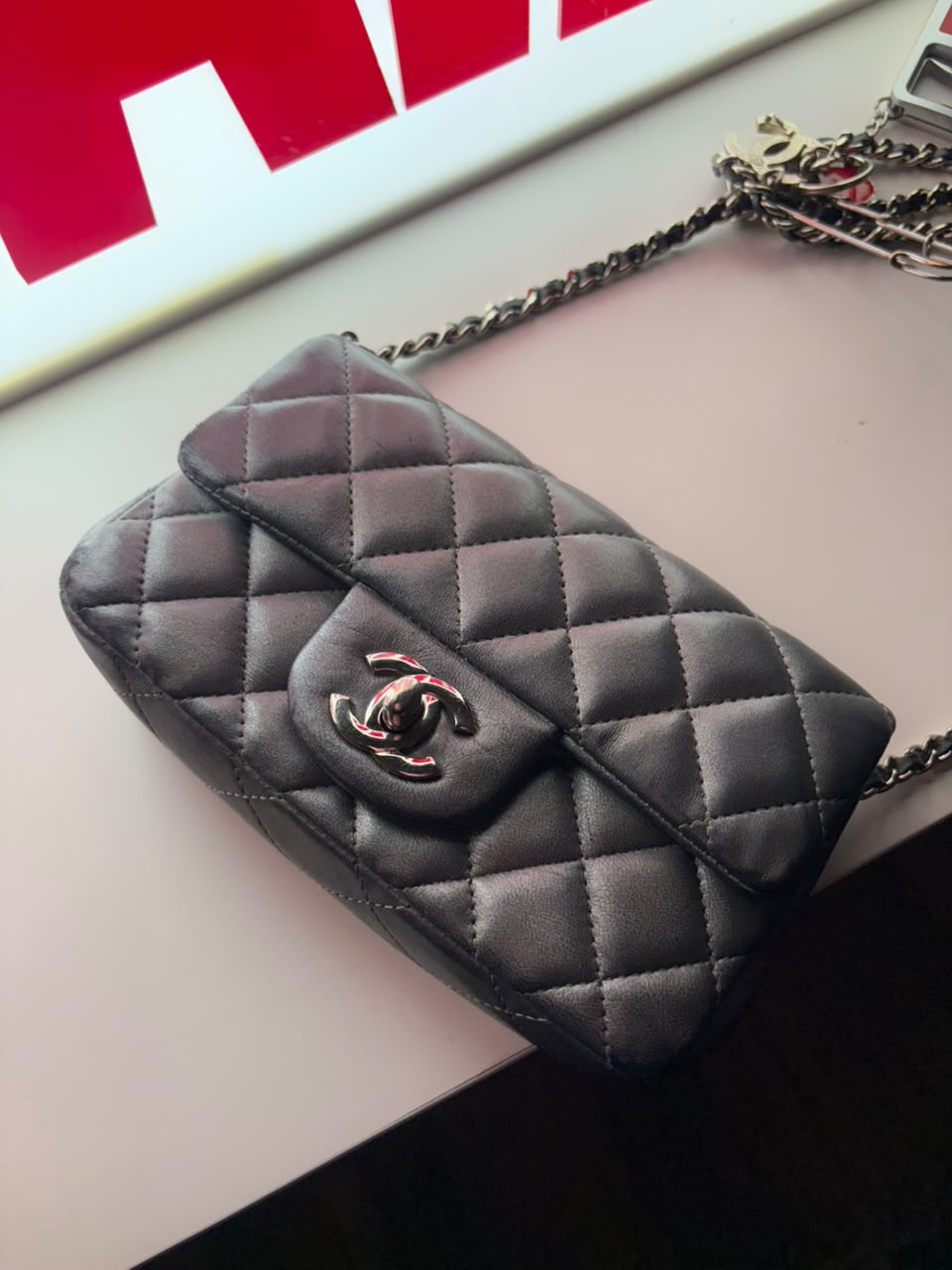 Chanel 2012-2013 mini flap bag