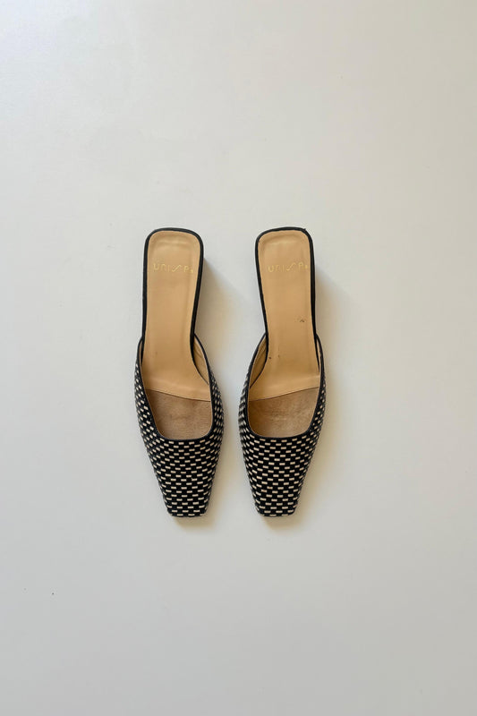 Unisa patterned mules
