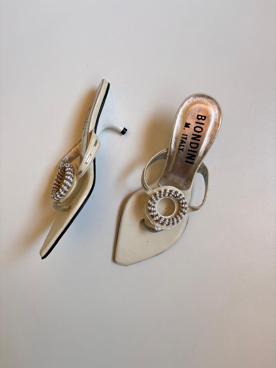 Biondini M. italy heeled sandals