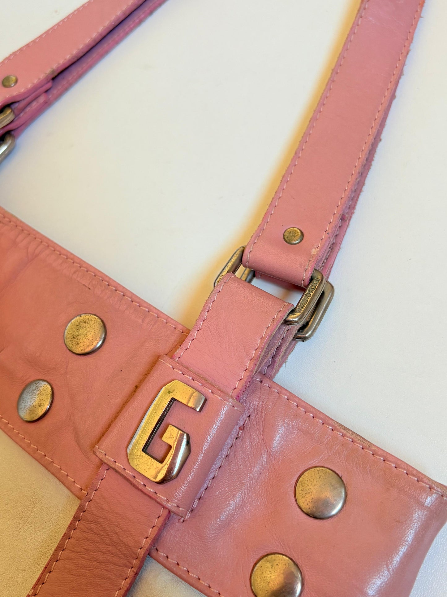 Dolce & Gabbana studded leather bag