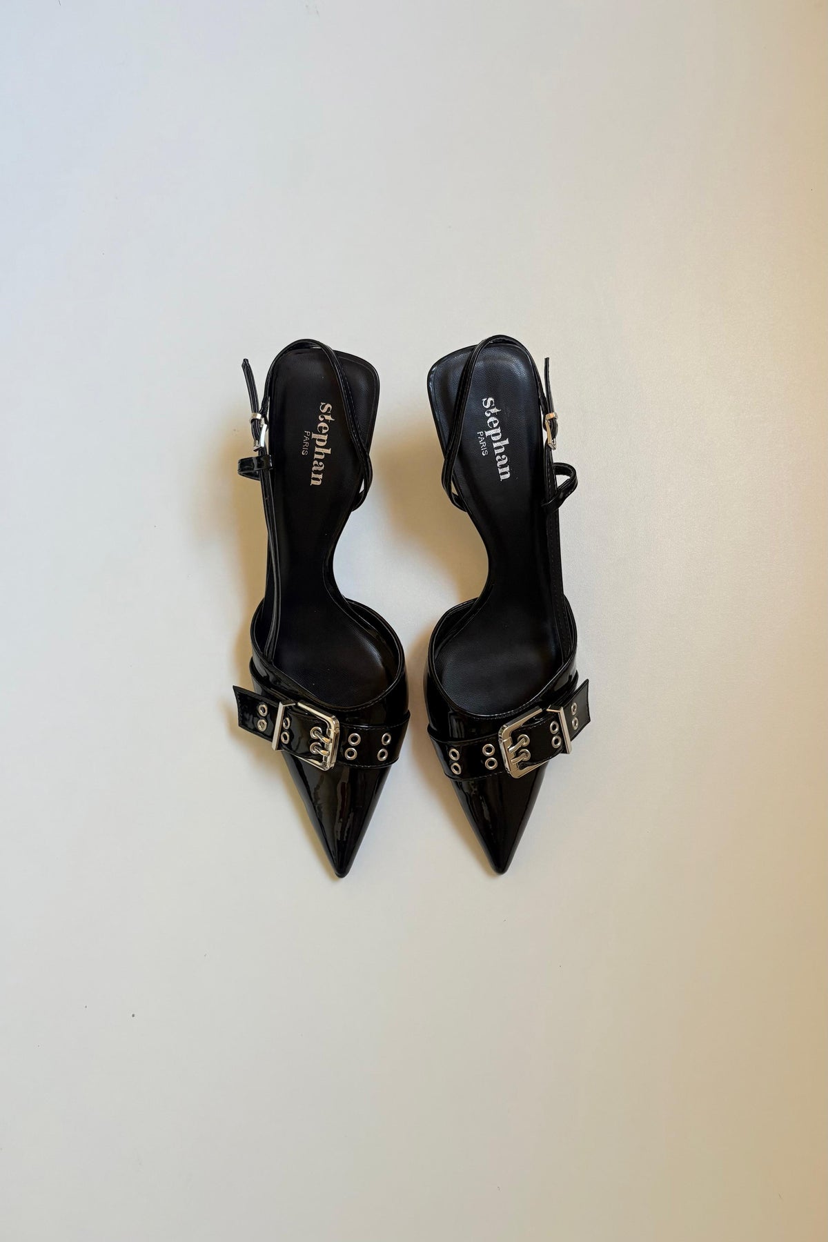 Stephan Paris patent leather heels