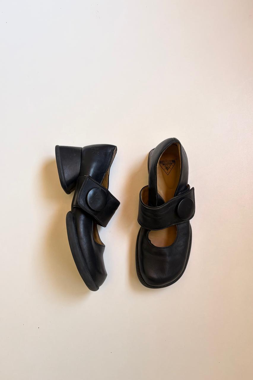 John Fluevog Tippii leather mary janes