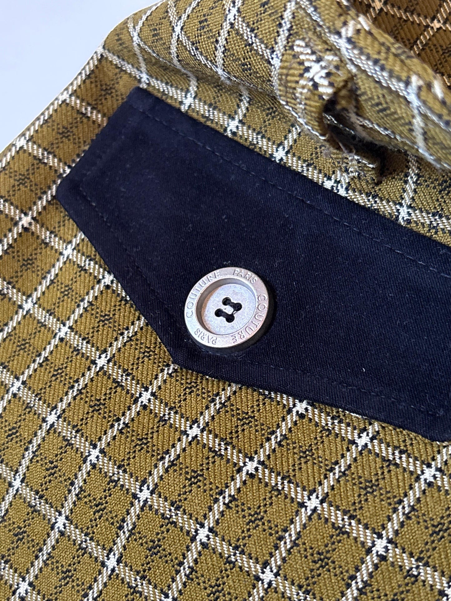 D&g Couture plaid skirt